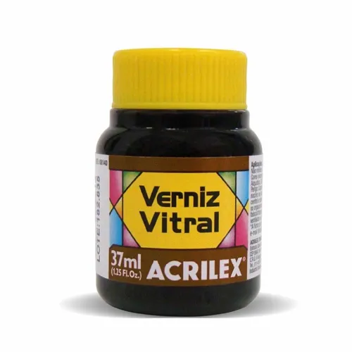 Verniz Vitral - 37ml - Marrom - 531 - Acrilex