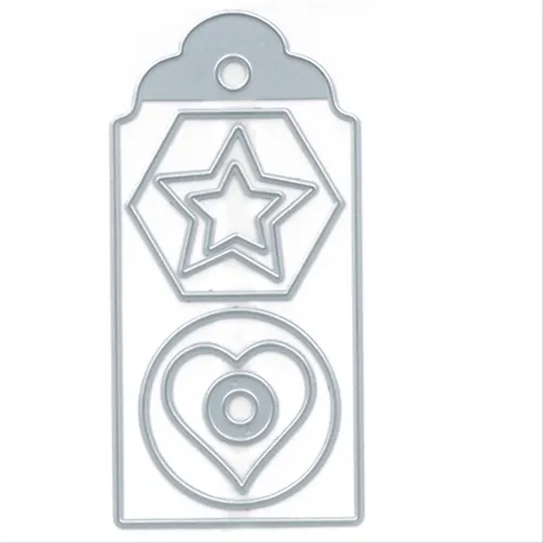 Faca p/ Corte - Média - Formas Diversas - FPC018 - 21806 - Toke e Crie