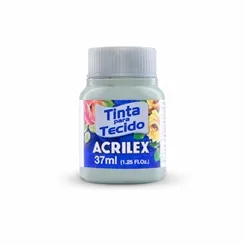 Tinta Tecido Fosca - 37ml - Cinza Claro - 627 - Acrilex
