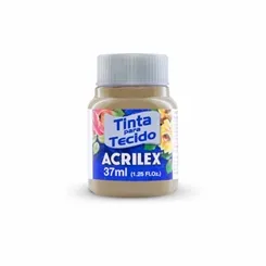 Tinta Tecido Fosca - 37ml - Caqui - 986 - Acrilex