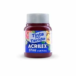 Tinta Tecido Fosca - 37ml - Vinho - 565 - Acrilex
