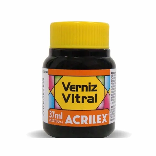 Verniz Vitral - 37ml - Laranja - 517 - Acrilex