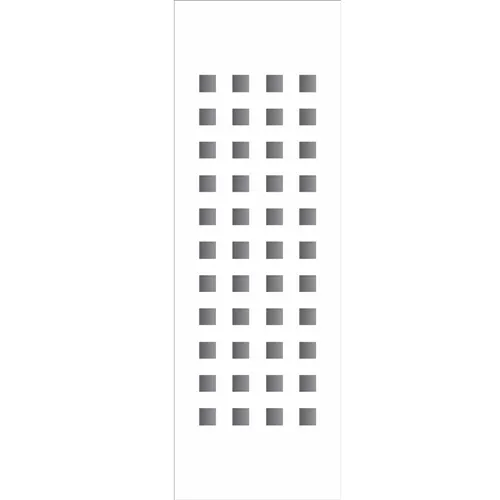 Stencil - 10x30cm - Quadrado Alinhado Pequeno - OPA282 - Opa Criando Arte