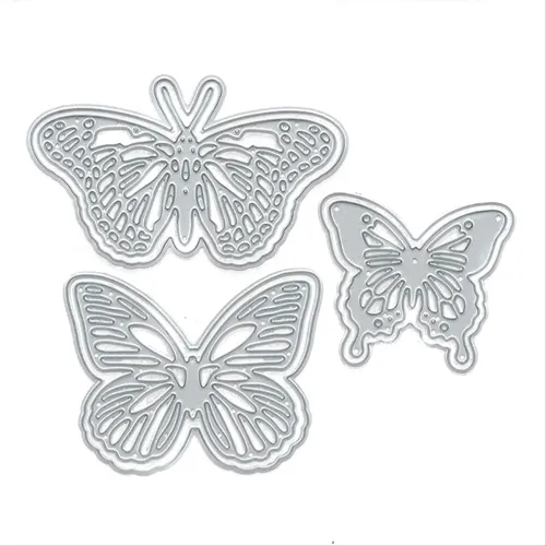 Faca p/ Corte - Grande - Borboletas  - FPC006 - 20910 - Toke e Crie