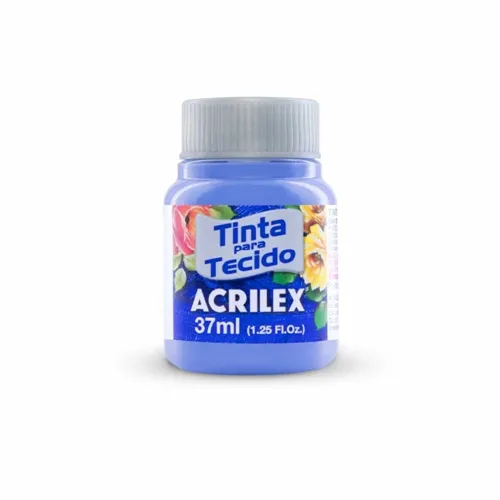 Tinta Tecido Fosca - 37ml - Azul Ardosia - 933 - Acrilex