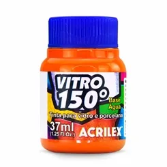 Tinta Vitro 150 - 37ml - Laranja - 517 - Acrilex