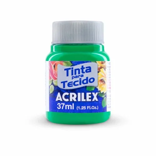 Tinta Tecido Fosca - 37ml - Verde Vernose - 512 - Acrilex