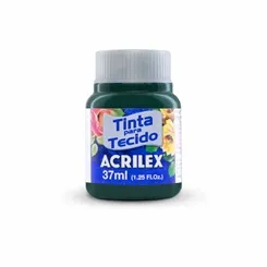 Tinta Tecido Fosca - 37ml - Cinza Onix - 629 - Acrilex