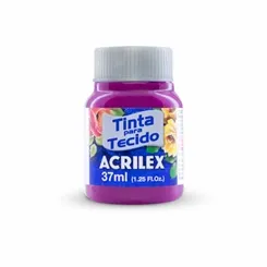 Tinta Tecido Fosca - 37ml - Pitaya - 640 - Acrilex
