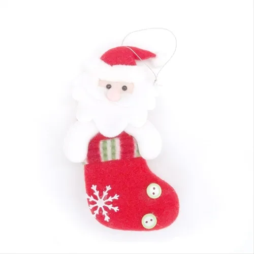 Aplique de Natal - M60876 - Papai Noel na Bota