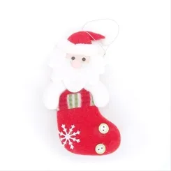 Aplique de Natal - M60876 - Papai Noel na Bota