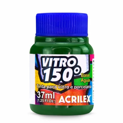 Tinta Vitro 150 - 37ml - Verde Folha - 510 - Acrilex
