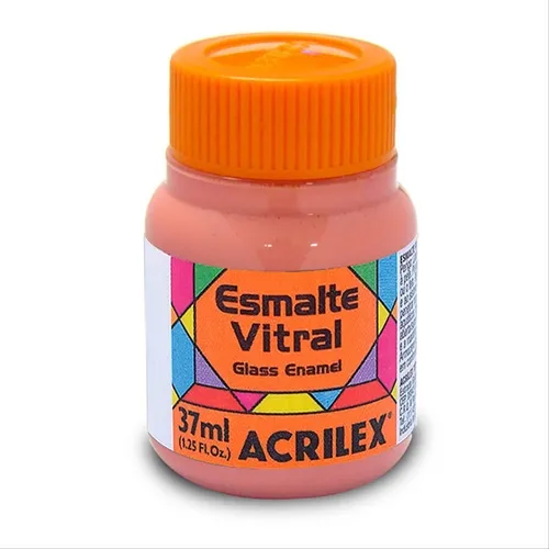 Esmalte Vitral - 37ml - Rosa - 537 - Acrilex