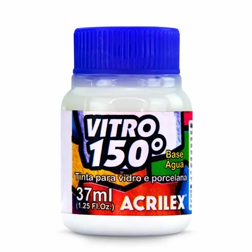Tinta Vitro 150 - 37ml - Branco - 519 - Acrilex