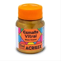 Esmalte Vitral - 37ml - Ouro Velho - 548 - Acrilex