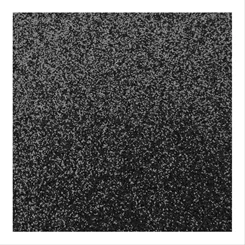 Folha de EVA Glitter - 40x60cm - Preto - Make+