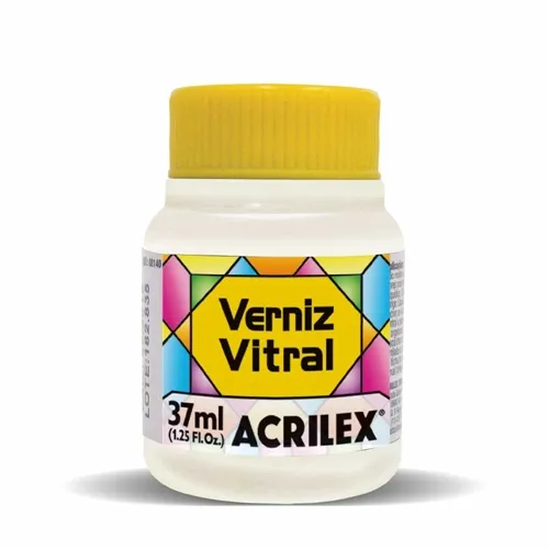Verniz Vitral - 37ml - Base Madrepérola - 592 - Acrilex
