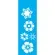 Stencil - 10x30cm - Flores Campestres II - OPA728 - Opa Criando Arte