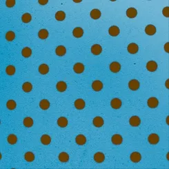 Folha de EVA Poa - 40x60cm - Azul e Marrom - Make+