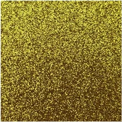 Folha de EVA Glitter - 40x60cm - Ouro  - Make+