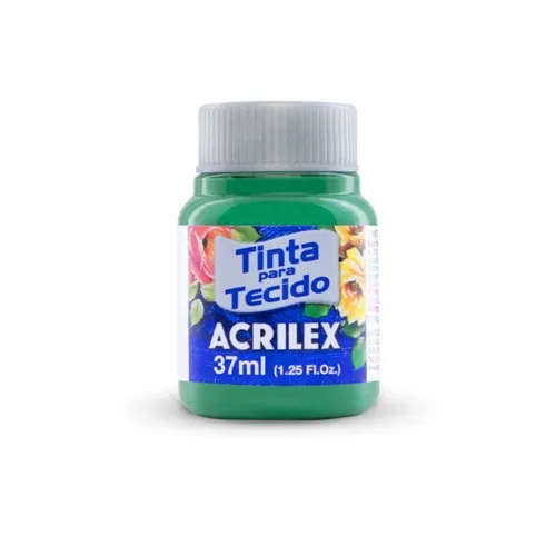 Tinta Tecido Fosca - 37ml - Verde Seco - 594 - Acrilex