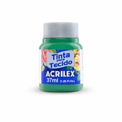 Tinta Tecido Fosca - 37ml - Verde Seco - 594 - Acrilex