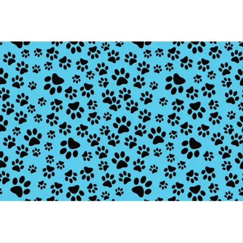 Folha de EVA Estampado - 40x60cm - Patinhas - Make+