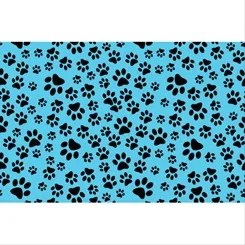 Folha de EVA Estampado - 40x60cm - Patinhas - Make+